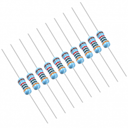 10 Pack - 10K Ohm (10,000 Ω) Resistor - 1% Tolerance