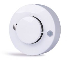 Wired INTERCONNECTED Smoke Detector for 12v Normally Opened (NO) Alarm Systems OR without Alarm System - 12 Volt