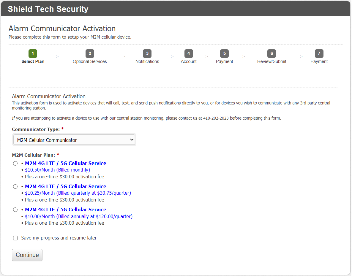 M2M Cellular Service