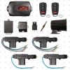 Remote Car Alarm w/ Keyless Entry & Door Lock Kit