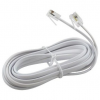 Standard 4-Wire Phone Line (White 5'3'')
