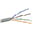 [1FT CAT3] 8 Solid Wires / 4-Pairs - 24 Gauge Wire - (For 12v Alarms)