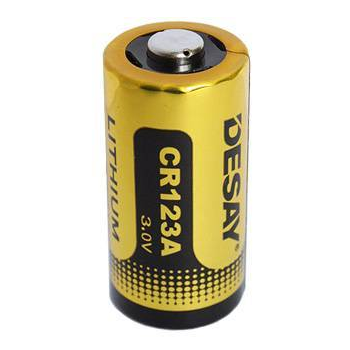 Desay CR123 CR123A Lithium Battery 1600mAh