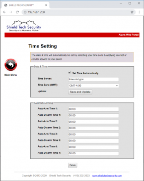 ST-VGT Web Alarm Software BIN