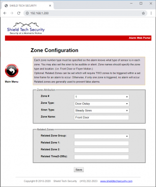 ST-VGT Web Alarm Software BIN