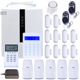 Wireless Security System w/ Phone Line, Opt. Internet & 4G LTE Cellular