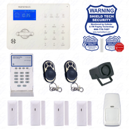 Wireless Security System w/ Cellular & Phone Line Dialer