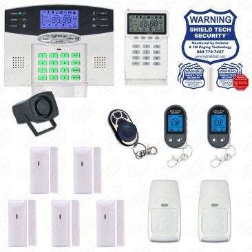 Wireless Security System w/ Phone Dialer