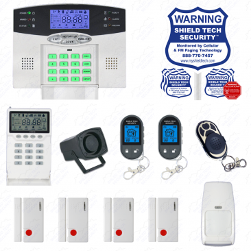 Wireless Security System w/ Phone Dialer