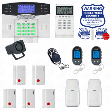 Wireless Security System w/ Phone Dialer