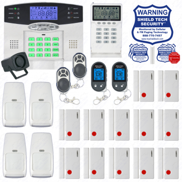 Wireless Security System w/ Phone Dialer