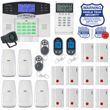 Wireless Security System w/ Phone Dialer